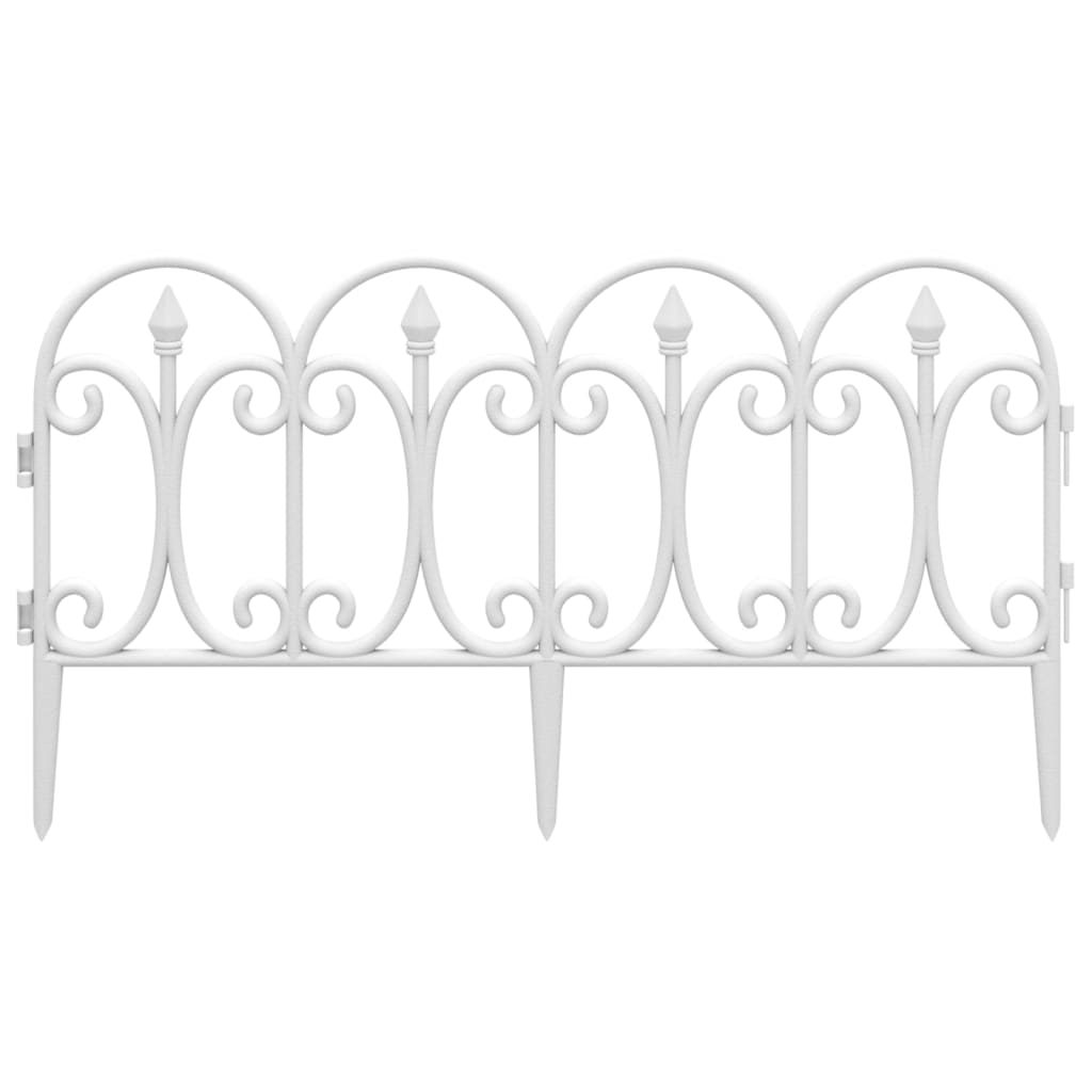 Mini Gartenzaun Kunststoff