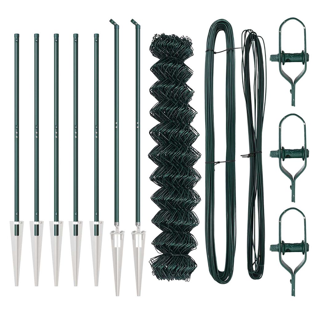 Gartenzaun Drahtgitter Grün