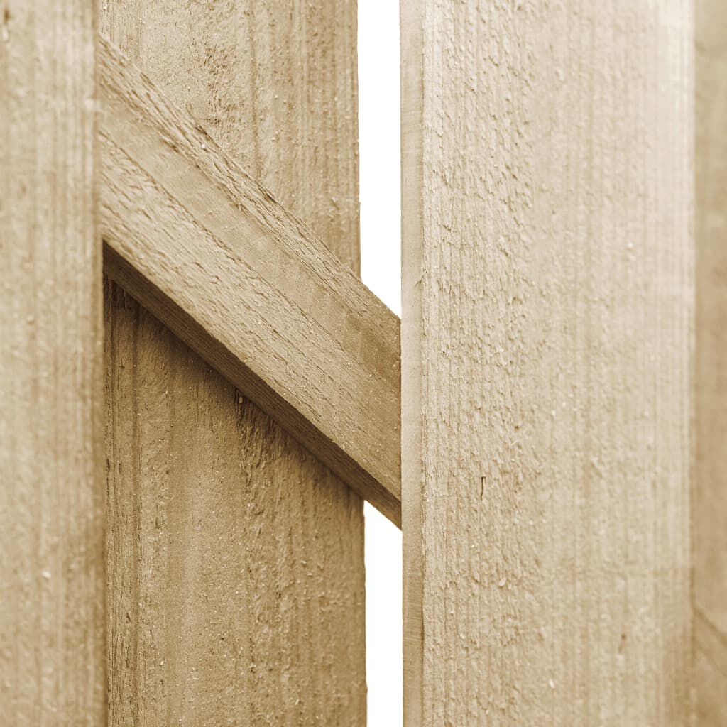 Gartentor Rundbogen Holz
