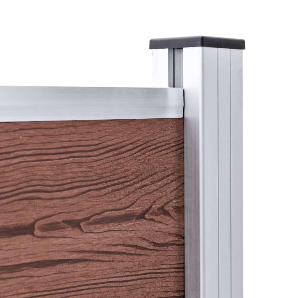 Gartenzaun Wpc Braun