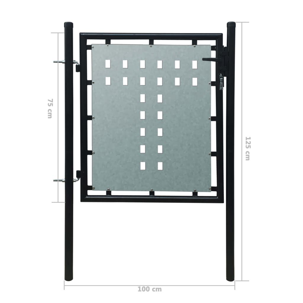 Gartentor 1 Meter Breit