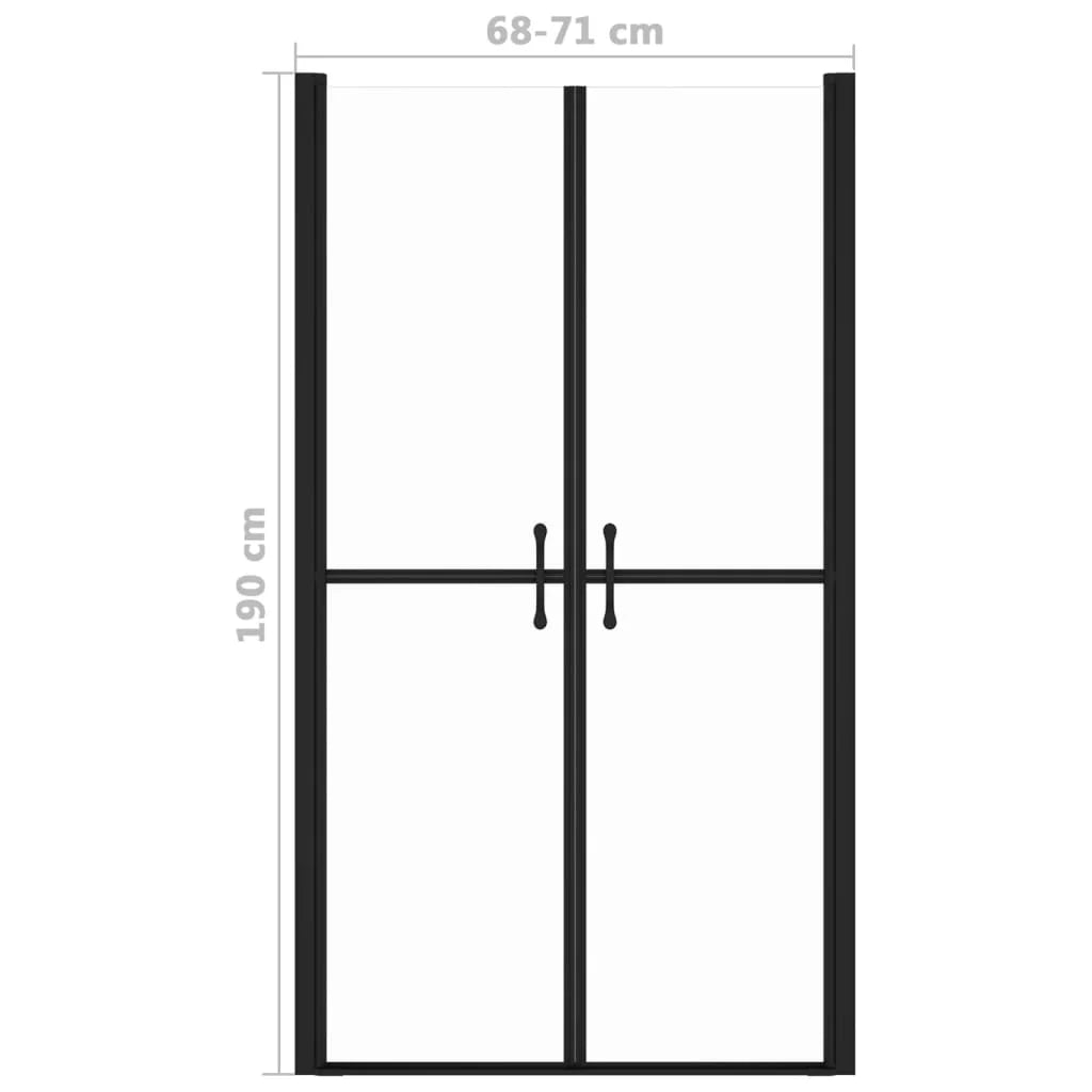 Duschtür Glas Pendeltür