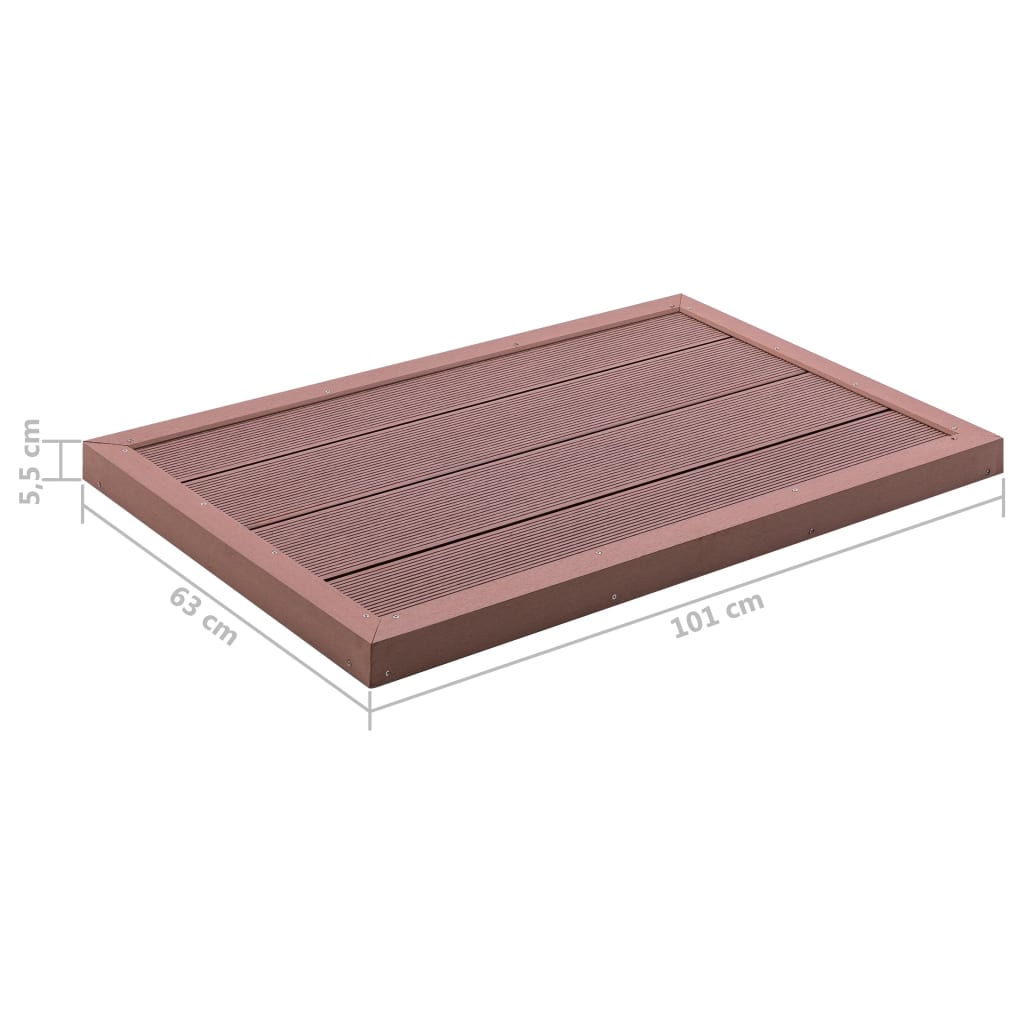 Fussmatten Holz