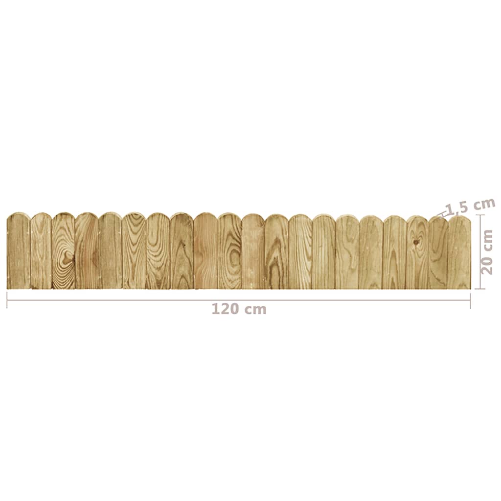 Gartenzaun Holz Rolle