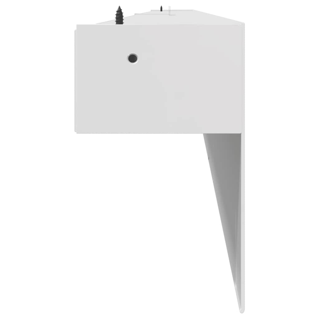 Weiße Schiene für Schiebetür