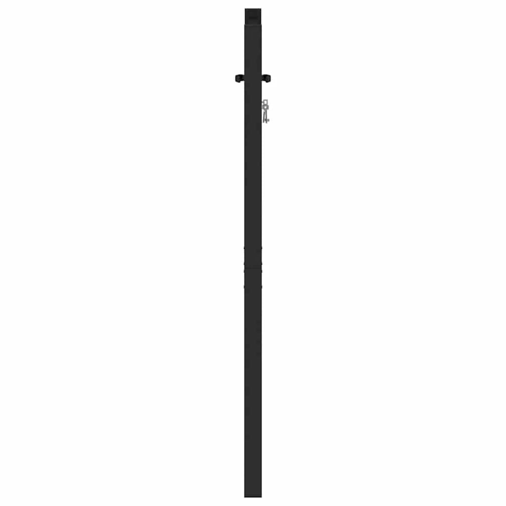 Gartentor 100 x 120 cm Anthrazit