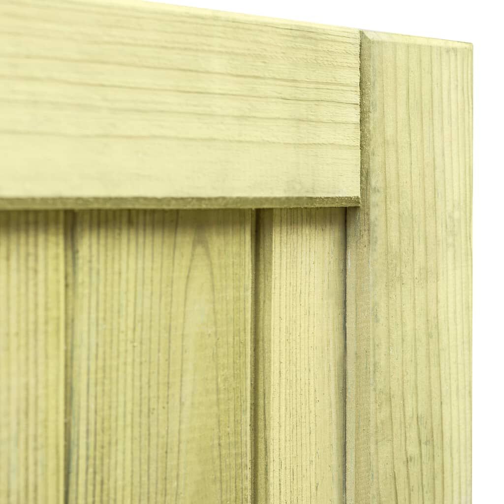 Gartentor Holz Blickdicht