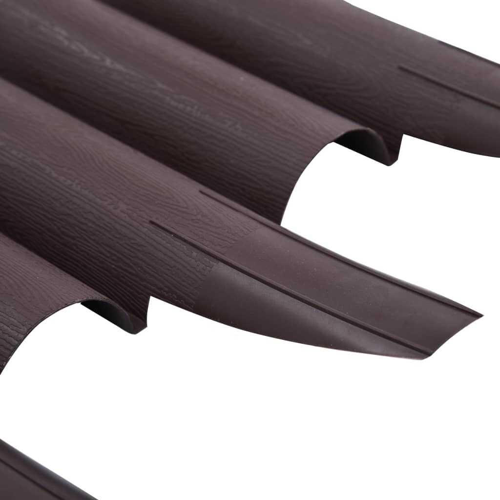 Gartenzaun Beeteinfassung