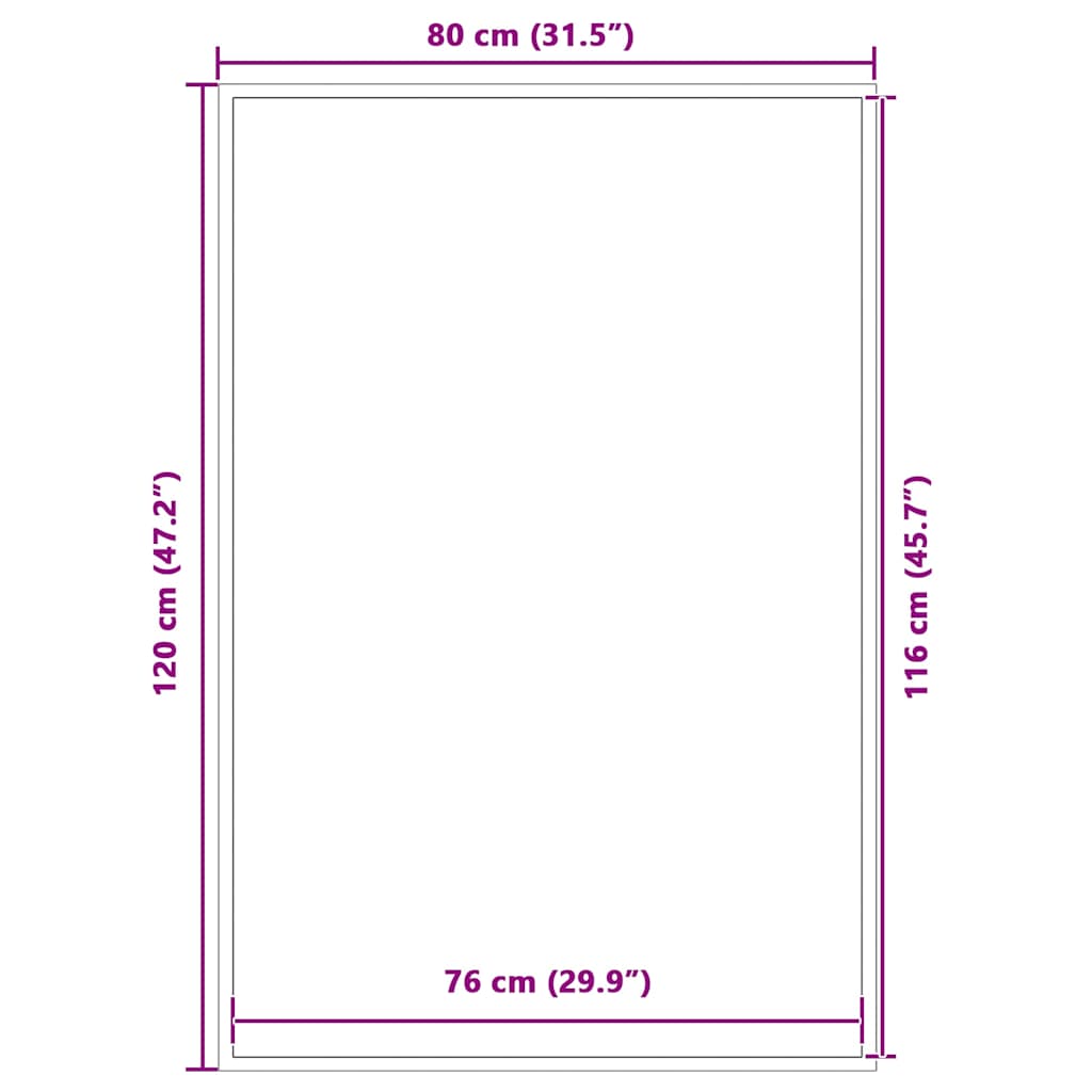 Fußmatte 120 x 80
