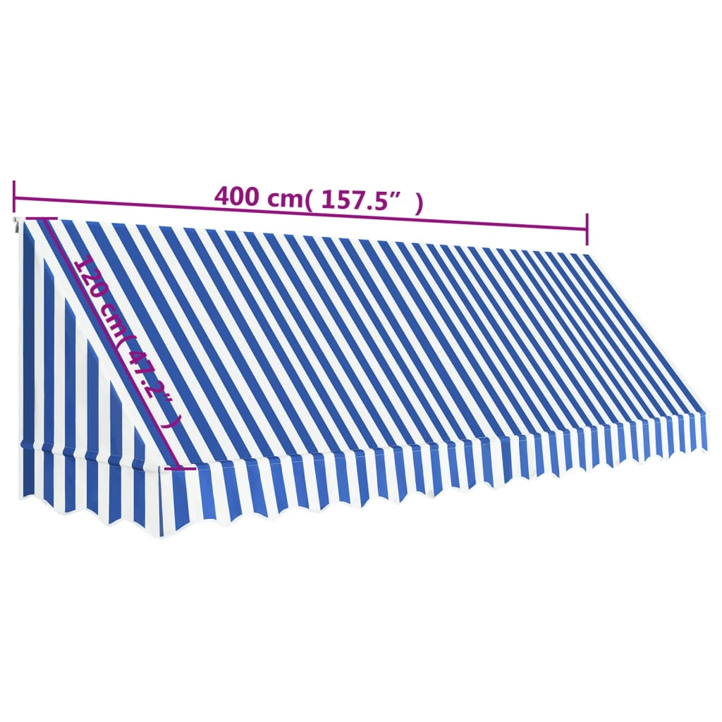 Vordach 400 X 120