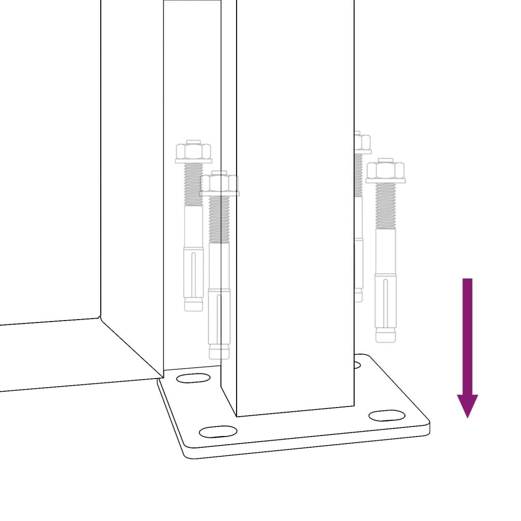 Gartentor 80 cm Hoch