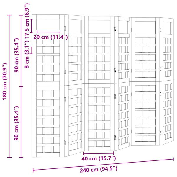 Hoher Sichtschutz für Balkon