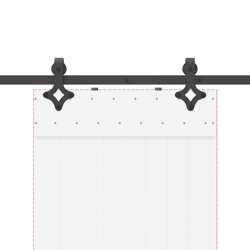 Schiebetür Schiene 152 cm Breit