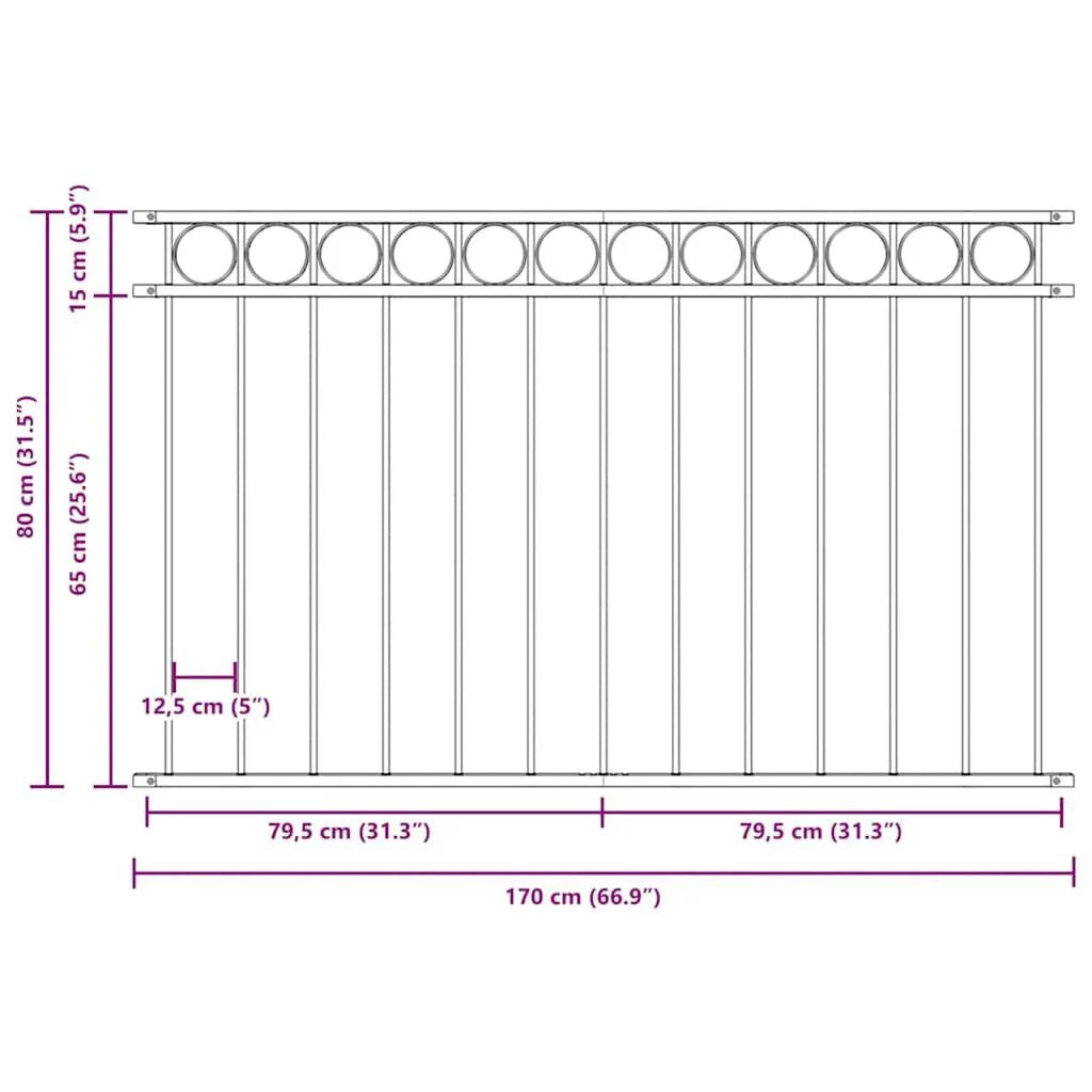 Gartenzaun Landhausstil Metall