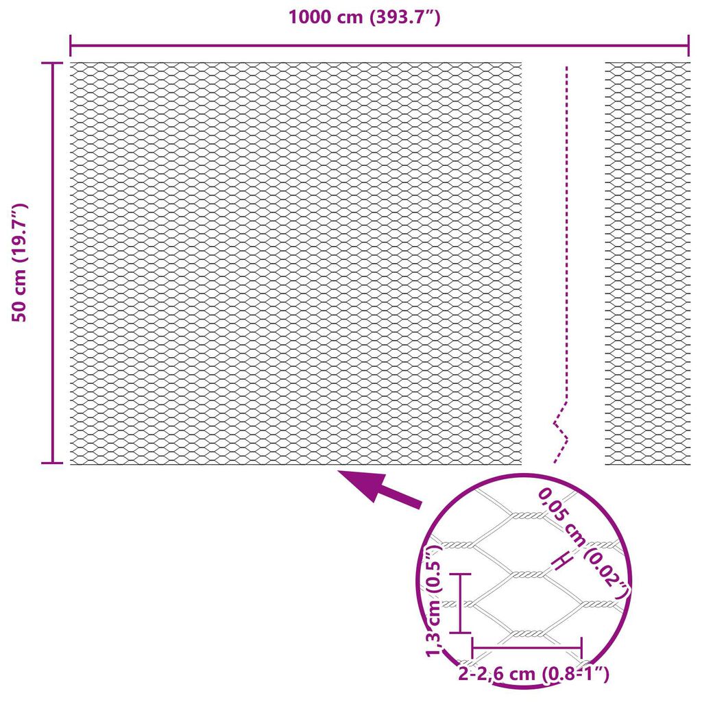 Gartenzaun 50 cm Hoch Metall