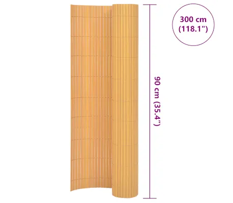 Gartenzaun Kunststoff 90 cm Hoch