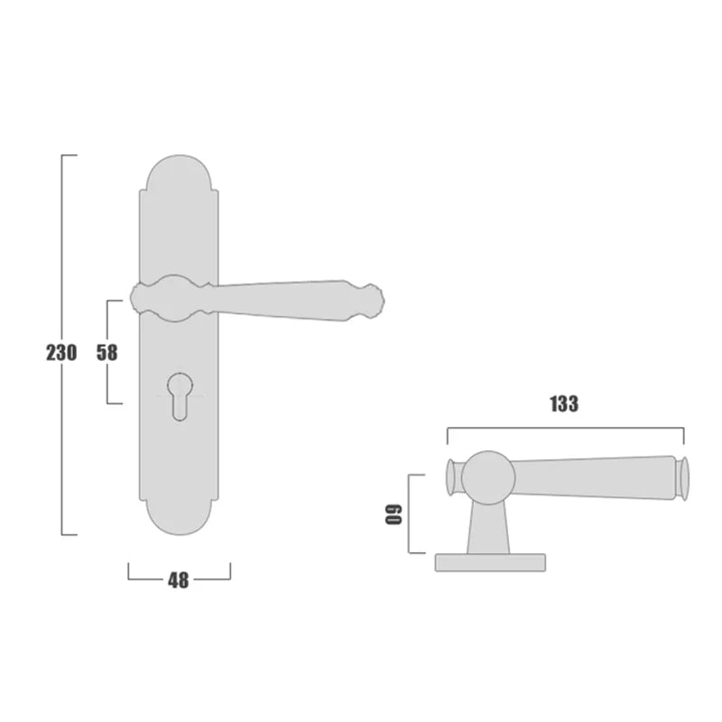 Türklinke Italienisch