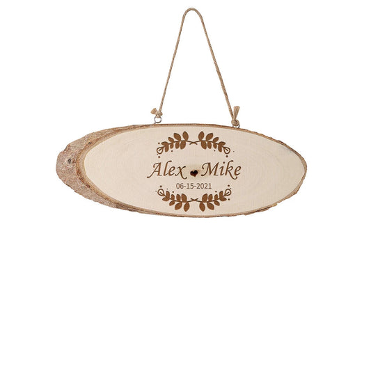 Namensschild Haustür 2 Namen