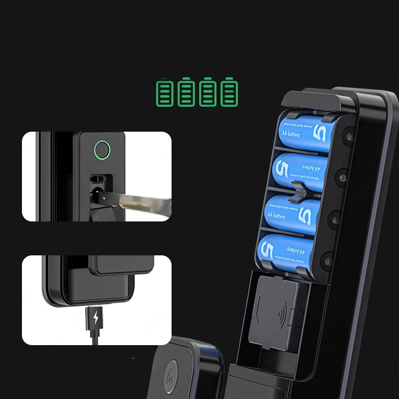 Elektronisches Türschloss mit Kamera