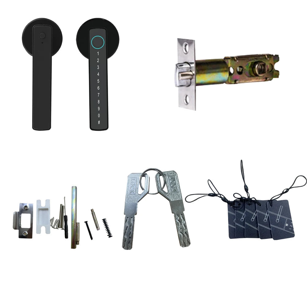 Biometrisches Türschloss Haustür