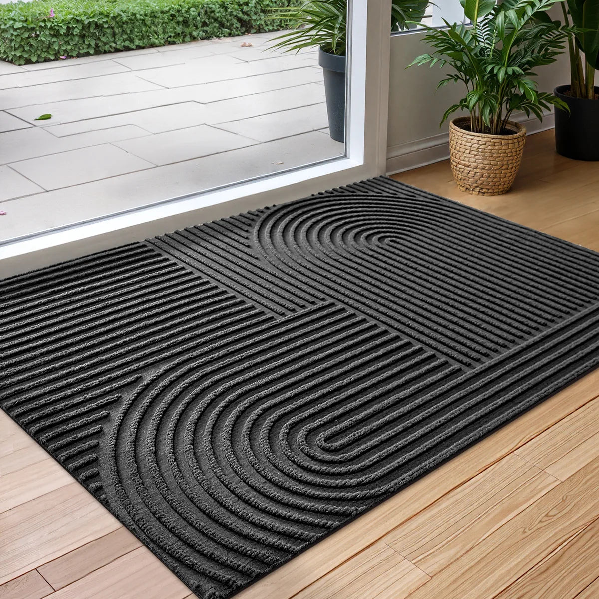 Fußmatte Wellendesign