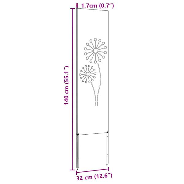 Metall Sichtschutz Garten