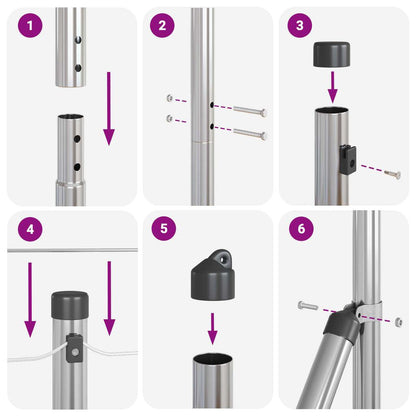 Gartenzaun Metall Verzinkt