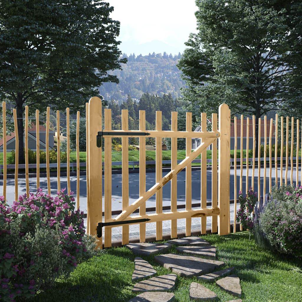 gartentor holz rustikal