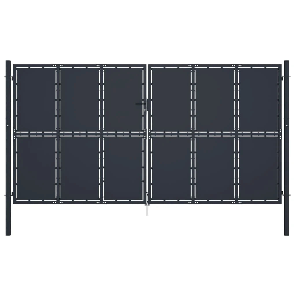 Gartentür 400 x 175 cm