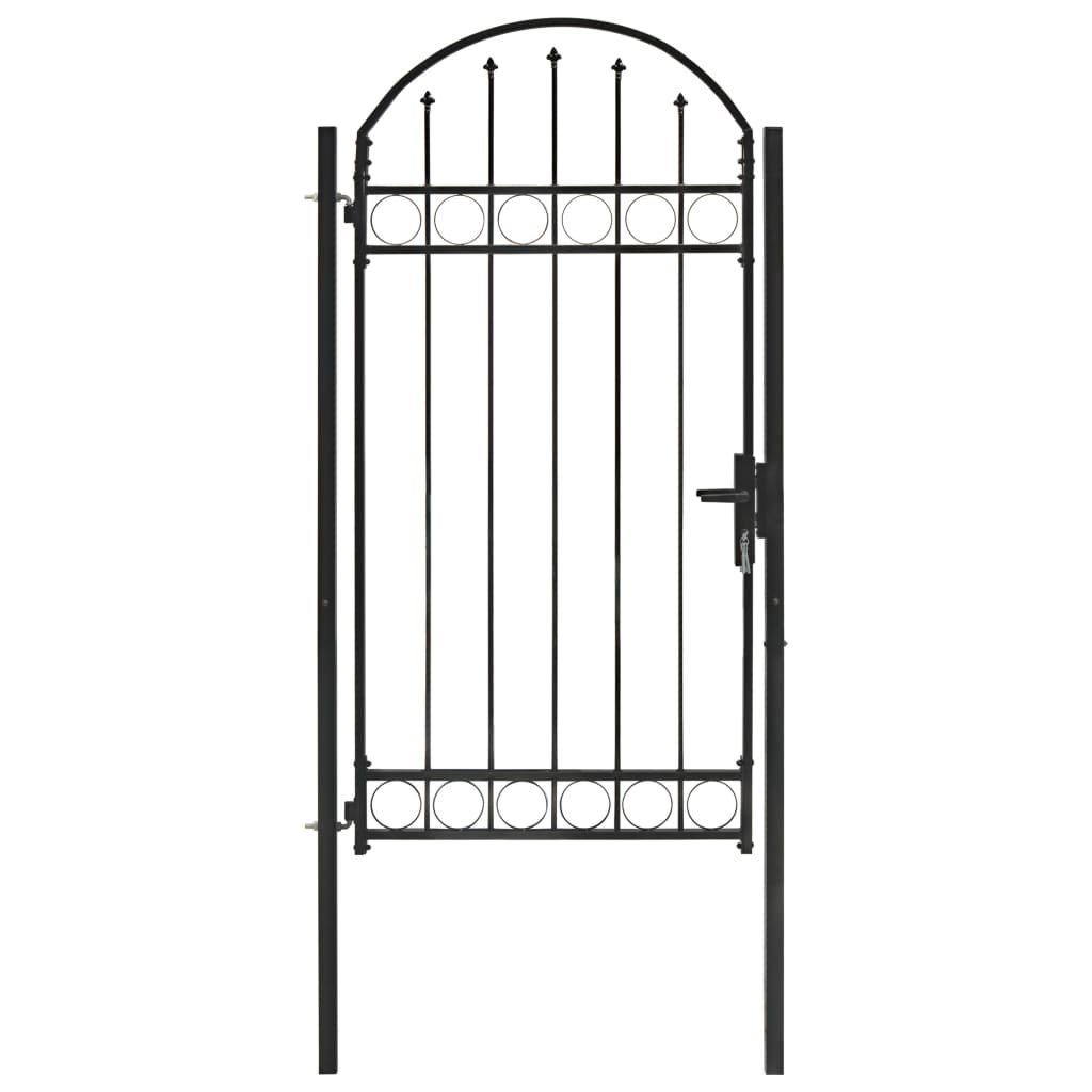 Gartentor Rundbogen Blickdicht