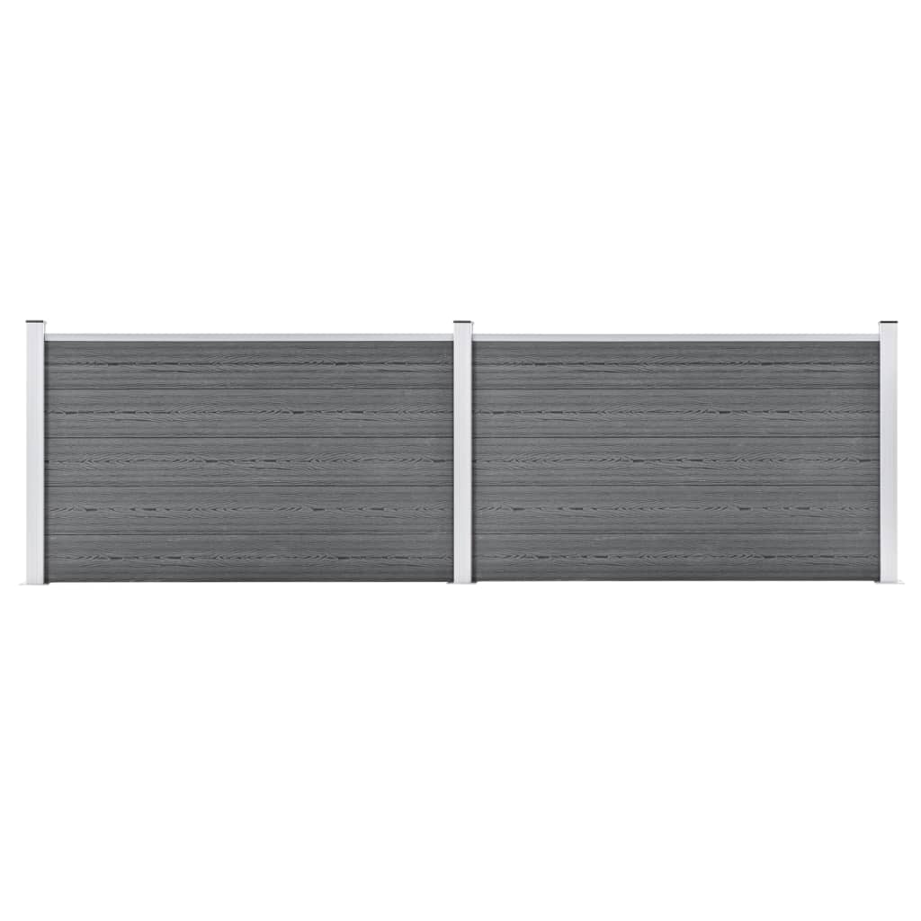 Gartenzaun Wpc Grau