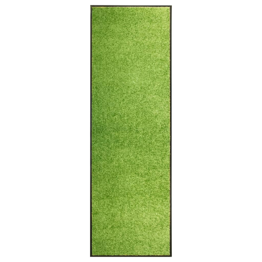 Grüne Fussmatte