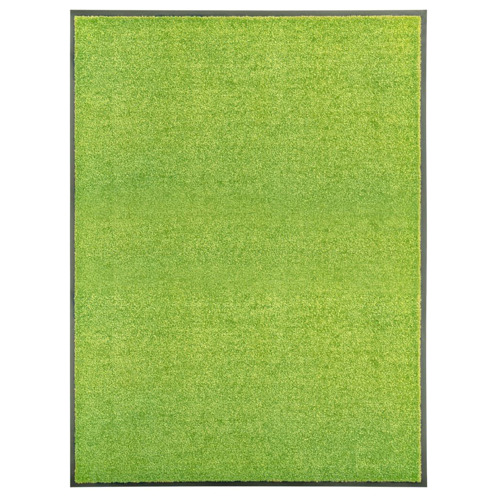 Grüne Fussmatte