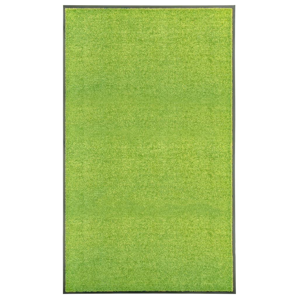Grüne Fussmatte
