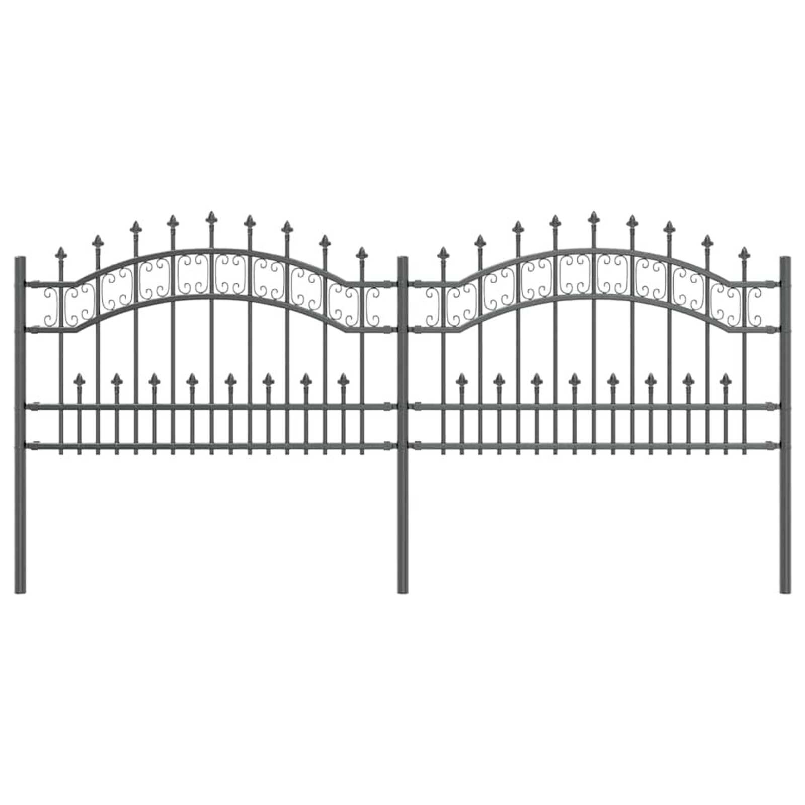 Gartenzaun Metall Vintage