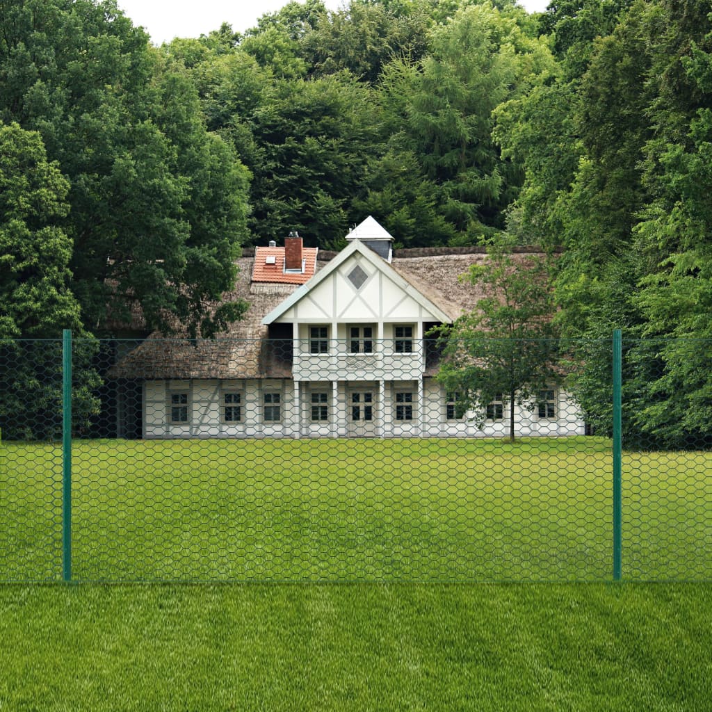 Flacher Gartenzaun