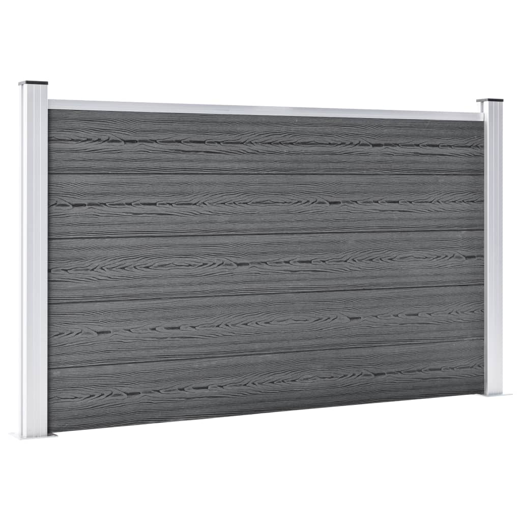 Gartenzaun Wpc Grau