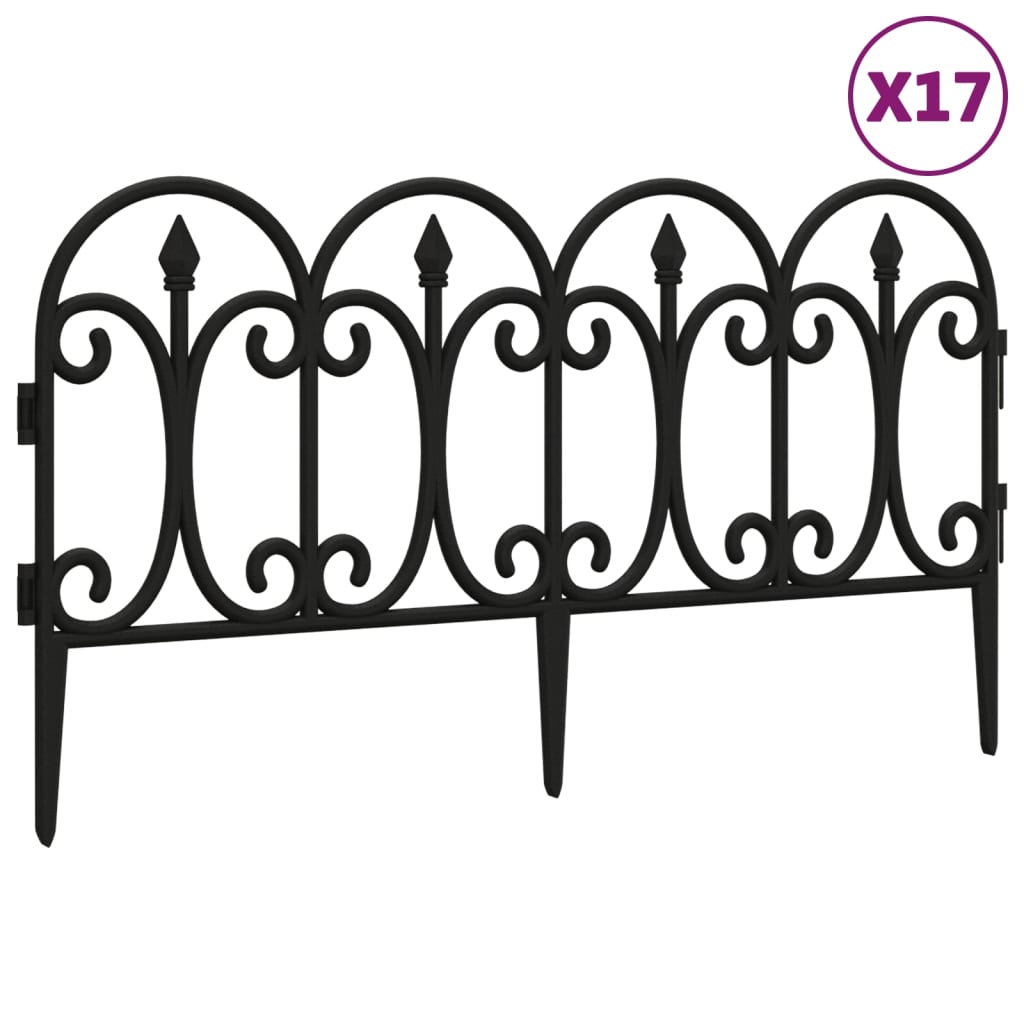 Mini Gartenzaun Kunststoff