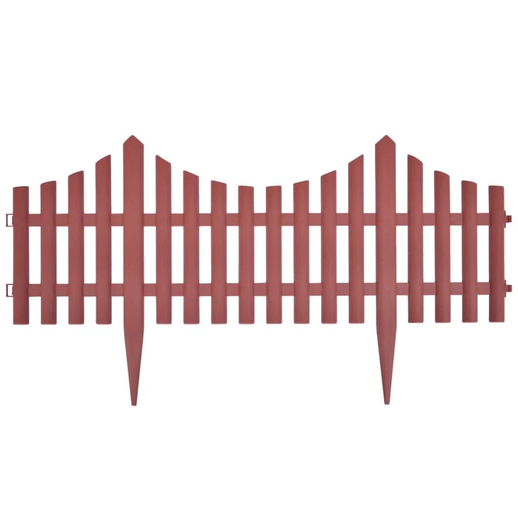 Kleiner Gartenzaun Kunststoff