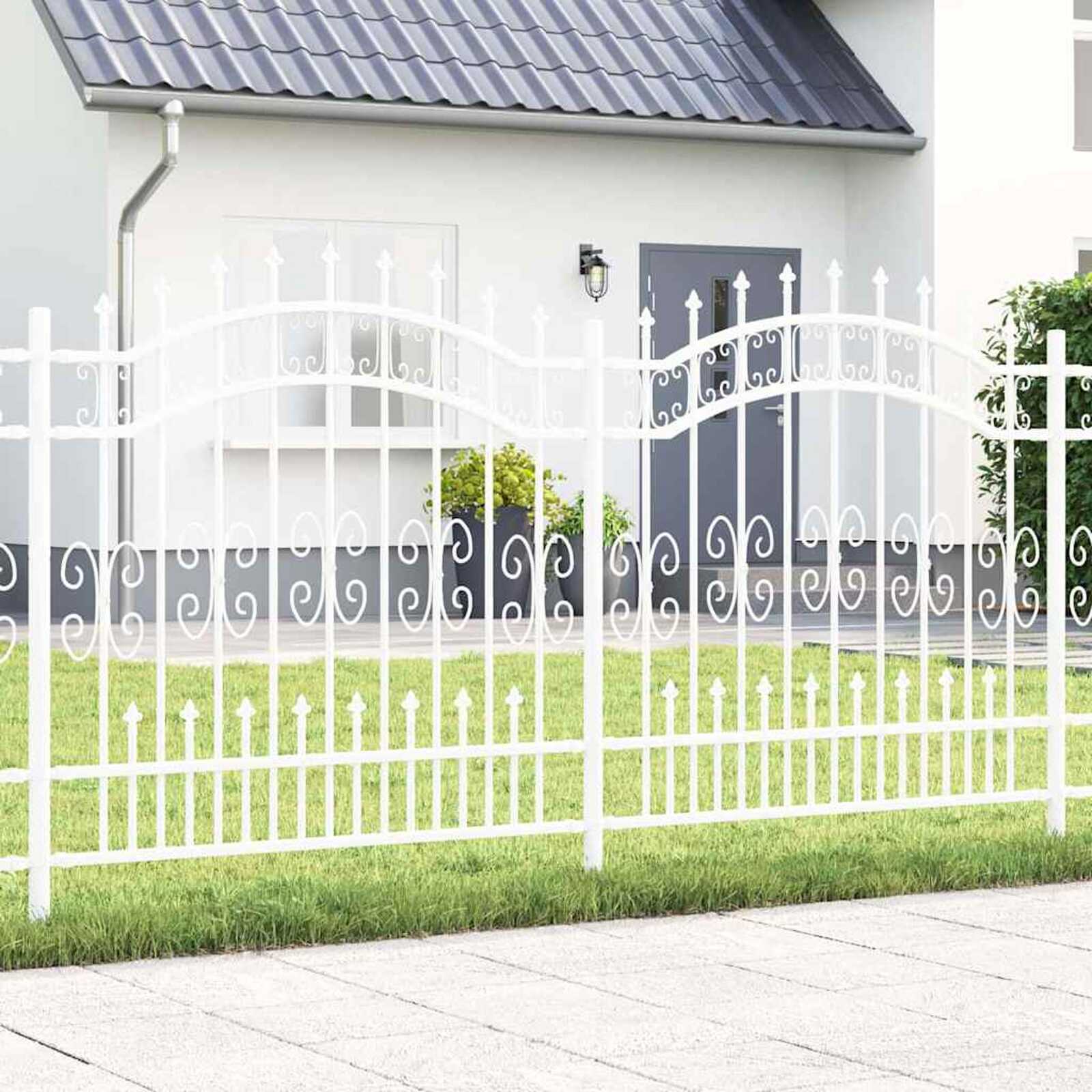 Dekorative Gartenzaun
