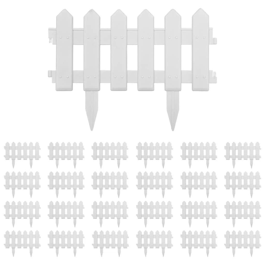 Gartenzaun Kunststoff Niedrig