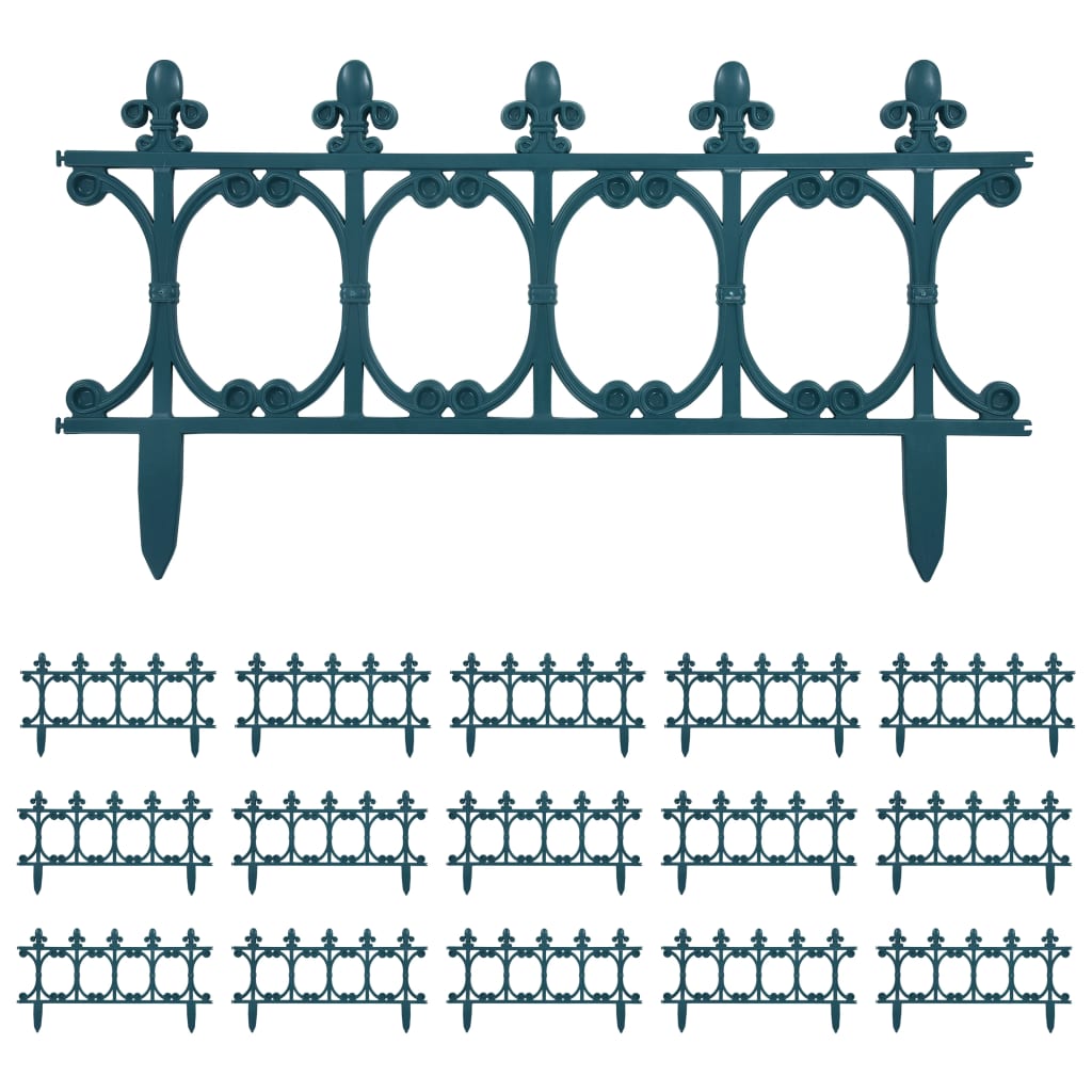 Gartenzaun Blumenbeet