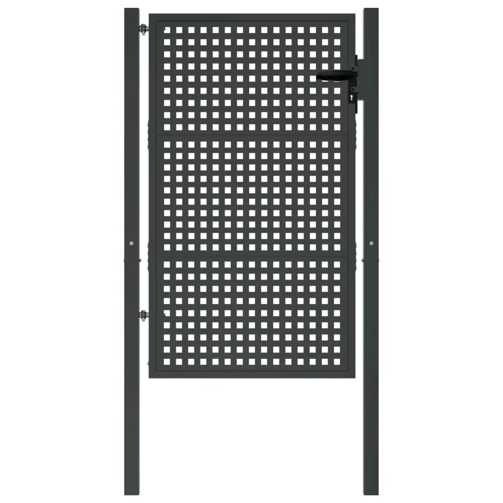 Gartentor 150 cm hoch anthrazit