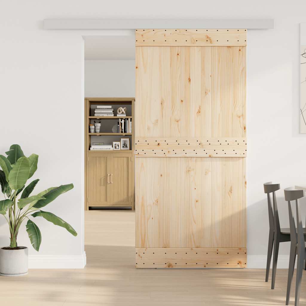 Weiße Schiene für Schiebetür