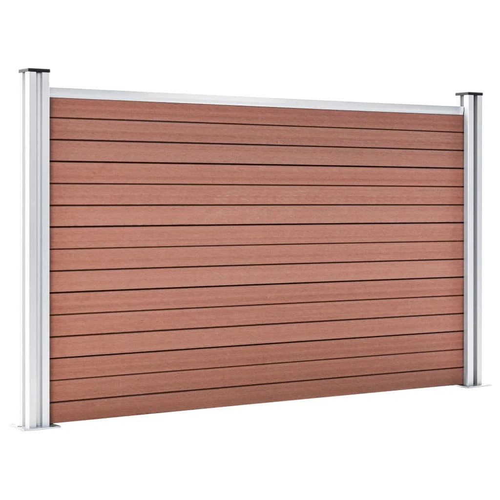 Gartenzaun Wpc Braun