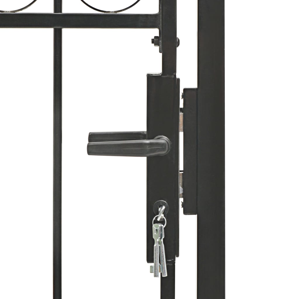 Gartentor Rundbogen Blickdicht