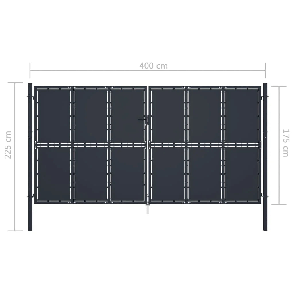 Gartentor 400 x 175
