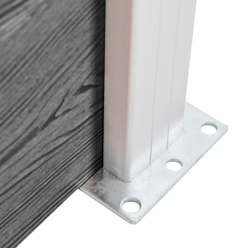 Gartenzaun Wpc Grau