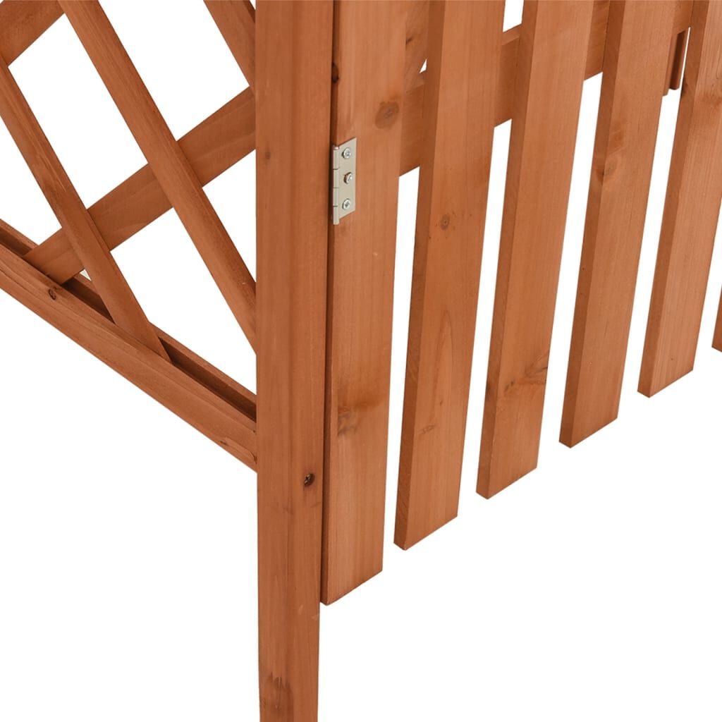 Gartentor Mit Bogen Holz