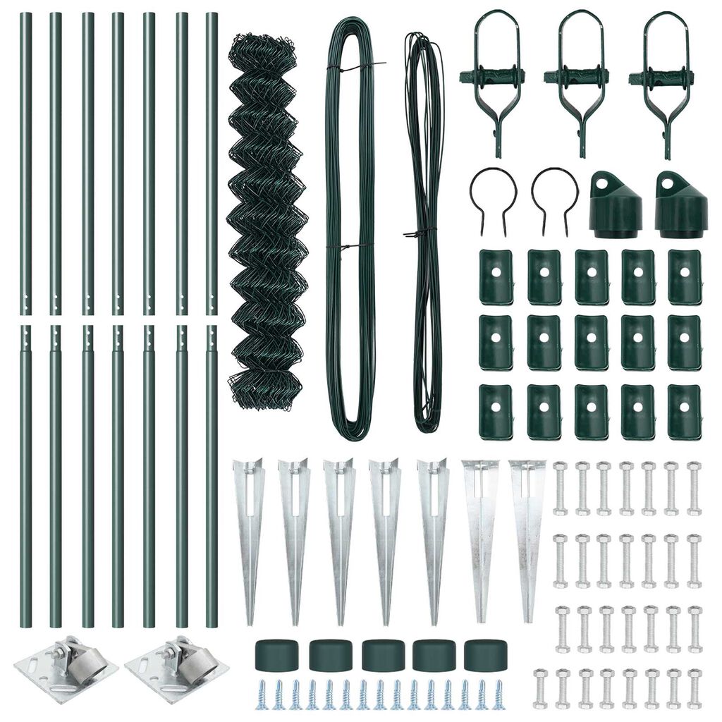 Gartenzaun Drahtgitter Grün